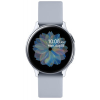 Aluminium Silver Samsung Galaxy Watch Active 2 40mm smartwatch