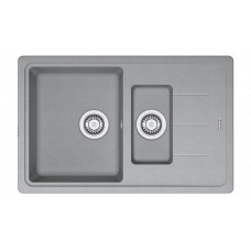 Kitchen washing of Franke Basis BFG 651-78 gray stone