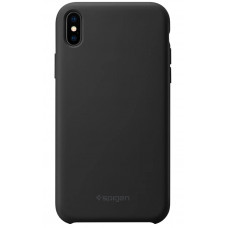 Cover of Spigen for iPhone XS Max Silicone Fit Black