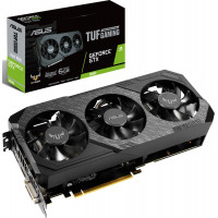 Video card of ASUS GeForce GTX1660 6GB GDDR5 TUF Gaming (TUF3-GTX1660-A6G-GAMING)