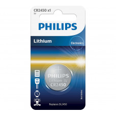 Батарейка Philips Lithium CR 2450 BLI 1 (CR2450/10B)