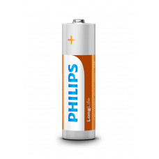 Батарейка Philips LongLife Zinc Carbon AA BLI 4 (R6L4B/10)