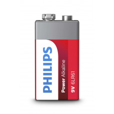 Philips Power Alkaline 6LR61 BLI 1 (6LR61P1B/10) battery