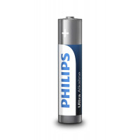 Philips Ultra Alkaline AAA BLI 4 (LR03E4B/10) battery