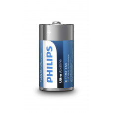 Philips Ultra Alkaline C BLI 2 (LR14E2B/10) battery