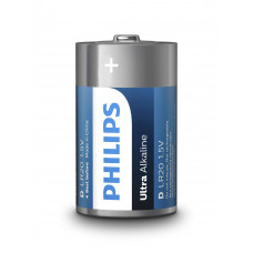 Батарейка Philips Ultra Alkaline D BLI 2 (LR20E2B/10)