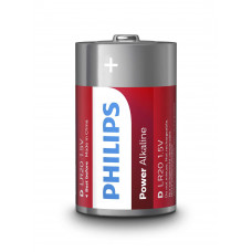 Батарейка Philips Power Alkaline D BLI 2 (LR20P2B/10)