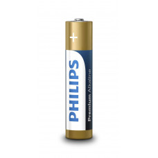 Батарейка Philips Premium Alkaline AAA BLI 4 (LR03M4B/10)