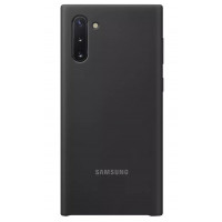 Cover of Samsung for Galaxy Note 10 (N970) Silicone Cover Black