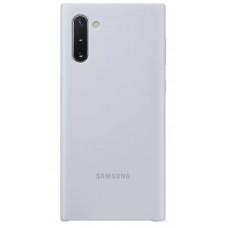 Чехол Samsung для Galaxy Note 10 (N970) Silicone Cover Silver