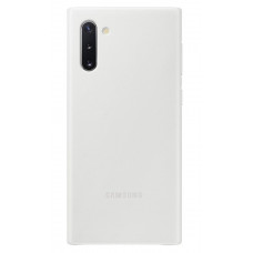 Cover of Samsung for Galaxy Note 10 (N970) Leather Cover White