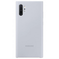 Чехол Samsung для Galaxy Note 10+ (N975) Silicone Cover Silver