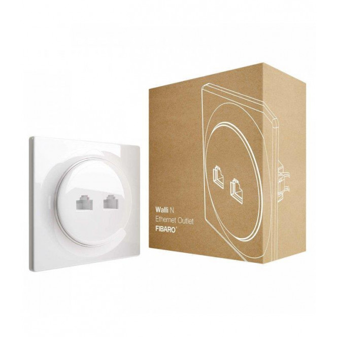 Fibaro Walli Ethernet Outlet socket (FGWEEU-021)