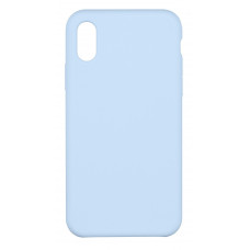 Cover 2E for the Apple iPhone X/Xs Liquid Silicone Light Purple