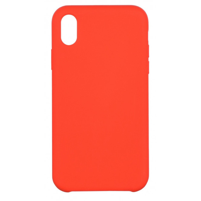 Cover 2E for the Apple iPhone X/Xs Liquid Silicone Red