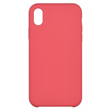 Cover 2E for the Apple iPhone X/Xs Liquid Silicone Rose Red