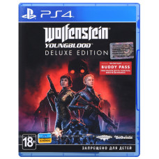 Игра Wolfenstein: Youngblood. Deluxe Edition (PS4, Русские субтитры)