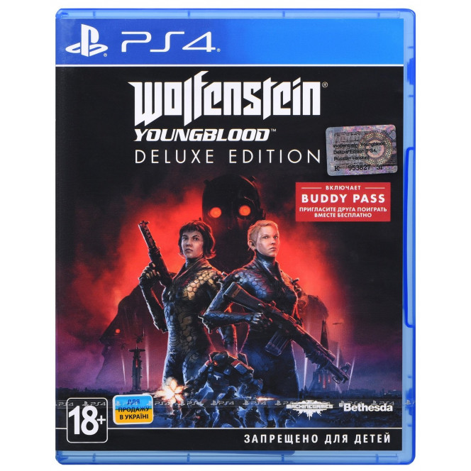 Game Wolfenstein: Youngblood. Deluxe Edition (PS4, Russian subtitles)