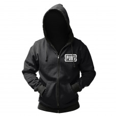 PUBG Zip-Up Logo hoodie, size XL (GE6275XL)