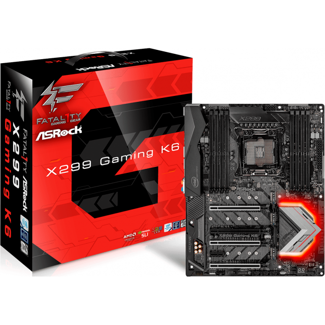 Материнская плата ASRock Fatal1ty X299 GAMING K6