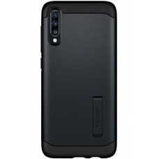 Cover of Spigen for Galaxy A70 Slim Armor Metal Slate