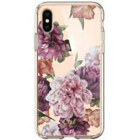 Чехол Spigen для iPhone X/Xs CYRILL Cecile Rose Floral