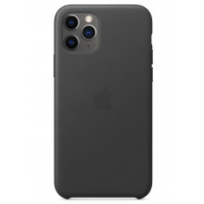 Cover of Apple for iPhone 11 of Pro Leather Case Black (MWYE2ZM/A)