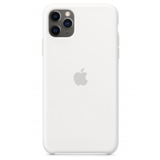 Чехол Apple для iPhone 11 Pro Max Silicone Case White (MWYX2ZM/A)