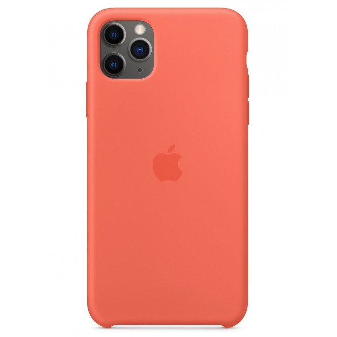 Чехол Apple для iPhone 11 Pro Max Silicone Case Clementine (Orange) (MX022ZM/A)