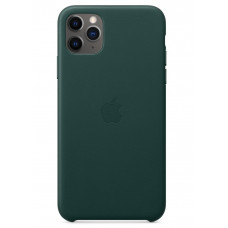 Cover of Apple for iPhone 11 of Pro Max Leather Case Forest Green (MX0C2ZM/A)