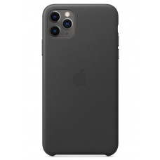 Чехол Apple для iPhone 11 Pro Max Leather Case Black (MX0E2ZM/A)