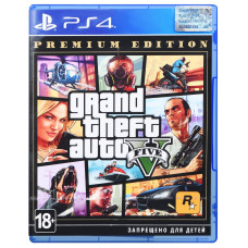 Game Grand Theft Auto V Premium Online Edition (PS4, Russian subtitles)