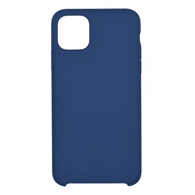 Чехол 2Е для Apple iPhone 11 Liquid Silicone Navy