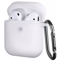 Чехол 2Е для Apple AirPods Pure Color Silicone White