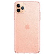 Чeхол Spigen для iPhone 11 Pro Max Liquid Crystal Glitter Rose Quartz