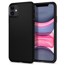 Чехол Spigen для iPhone 11 Liquid Air Matte Black