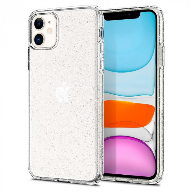 Cover of Spigen for iPhone 11 Liquid Crystal Glitter Crystal Quartz