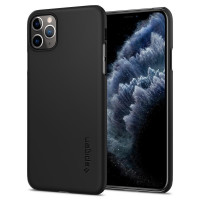 Cover of Spigen for iPhone 11 Pro Max Thin Fit Black