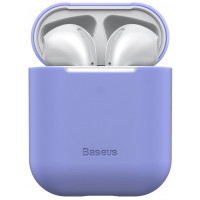 Cover of Baseus for AirPods 1/2 Purple Apple