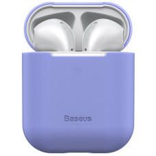 Cover of Baseus for AirPods 1/2 Purple Apple