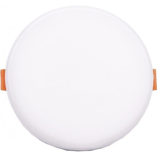 Panel ceiling cut-in LED V-TAC SKU-727, Samsung CHIP, 12W, 230V, 3000K, round, diameter 120mm (3800157643818)