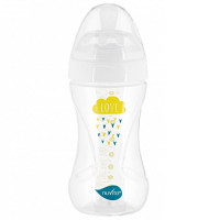 Small bottle for feeding of Nuvita NV6031 Mimic Collection of 250 ml 3 m + Antikolikovaya, white (NV6031BIANCO)