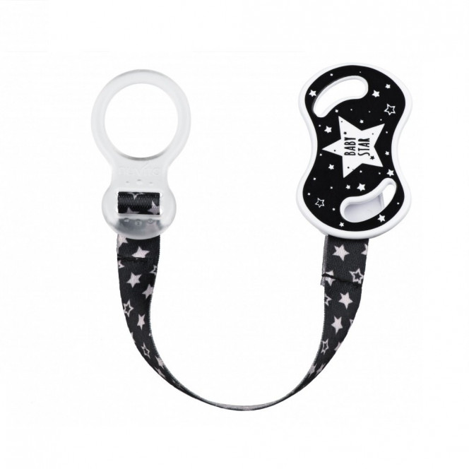 The holder of a dummy of Nuvita NV6070 with a ring, black (NV6070BLACK)