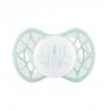 Dummy symmetric Nuvita NV7065 Air55 Cool 0m + I LOVE MUM mint (NV7065SG)