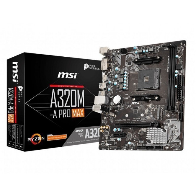 Maternal MSI A320M-A PRO MAX board