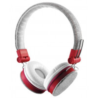 Trust Fyber On-Ear Mic Grey/Red earphones