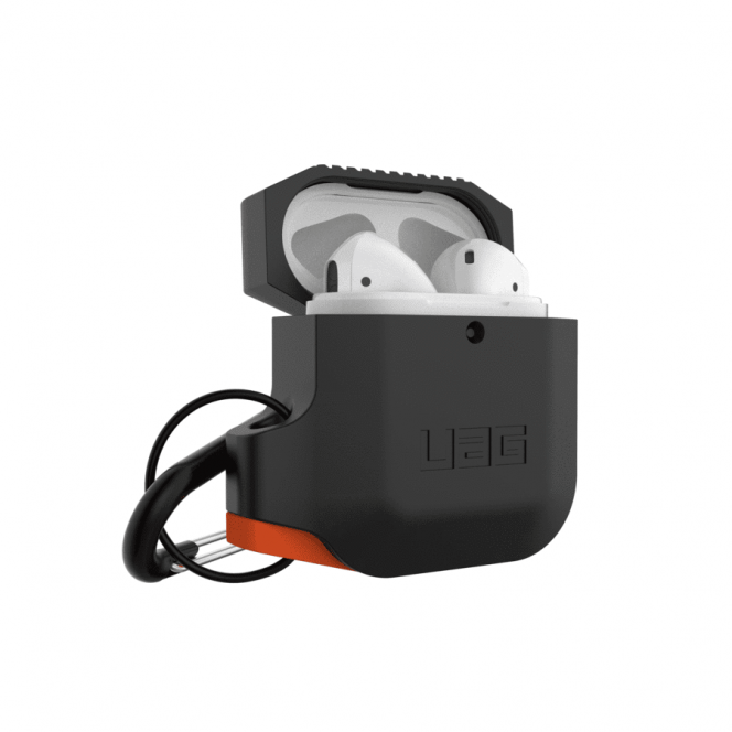 Чехол UAG для Apple AirPods Silicone Black/Orange