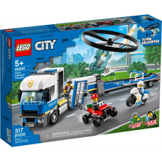 Конструктор LEGO City Полицейский вертолётный транспорт (60244)