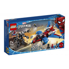 The designer of LEGO Super Heroes the Jet plane of the Spiderman against the Venoma Robot (76150)