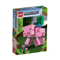 Designer of LEGO Minecraft Pig and Zombie child (21157)